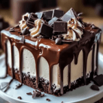 Bleu Velvet Oreo Cheesecake