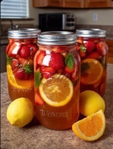 Strawberry Citrus Iced Tea
