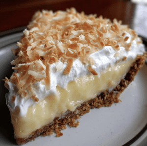 Lemon Coconut Cream Pie