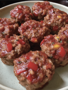 Mini Meatloaf Muffins
