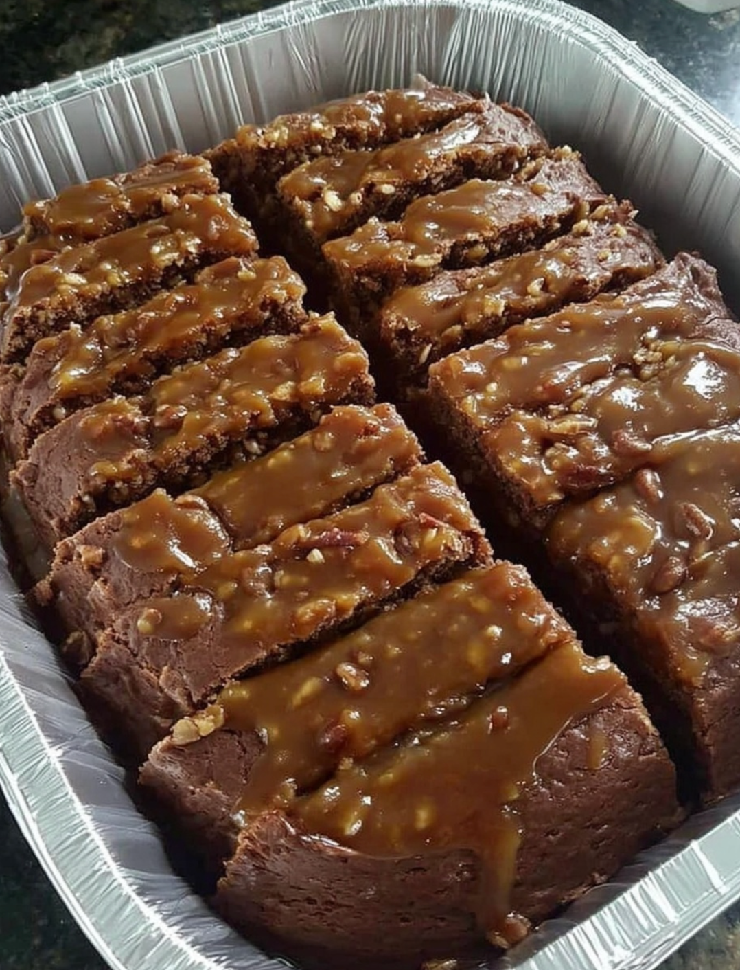 Turtle Caramel Cake Recipe