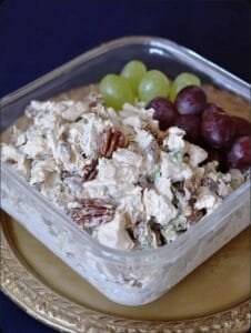 Classic Chicken Salad with Grapes & Pecans