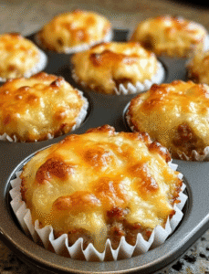 Cheesy Sausage Muffins Recipe
