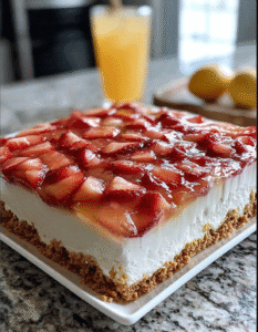 Strawberry Pretzel Salad