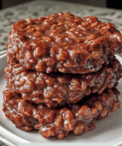 No-Bake Chocolate Oatmeal Cookies