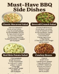 Must-Have BBQ Side Dishes: 4 Crowd-Pleasing Recipes
