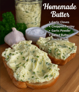 BEST HOMEMADE GARLIC BUTTER