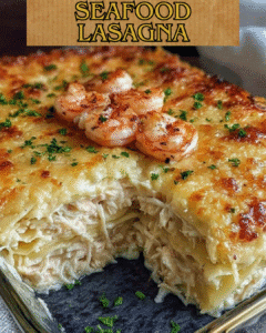 seafood lasagna