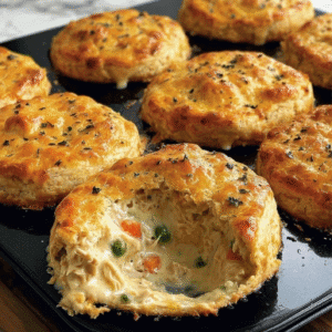 Quick and Tasty Chicken Pot Pie Muffins – Perfect Comfort Food!