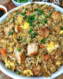 Sizzling Hibachi Chicken Fried Rice: A Flavorful Stir-Fry Delight