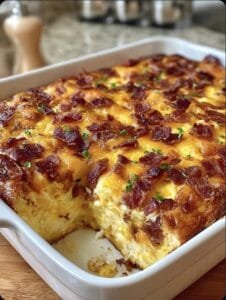 Bacon and Egg Breakfast Casserole
