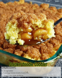 Snickerdoodle Cobbler
