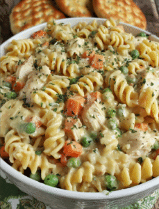 Chicken Pot Pie Pasta