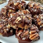 Caramel Coconut Pecan Oatmeal Cake