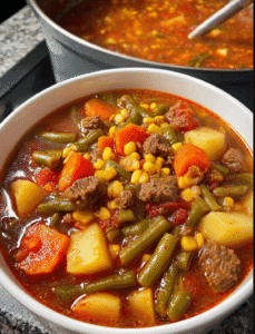 Old Fashioned Vegetable Beef Soup