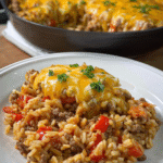 Cheesy Chicken Broccoli Rice Casserole