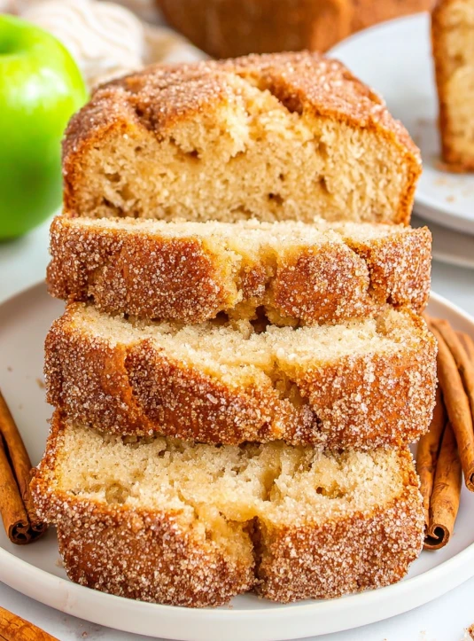 Apple Cider Donut Quick Bread