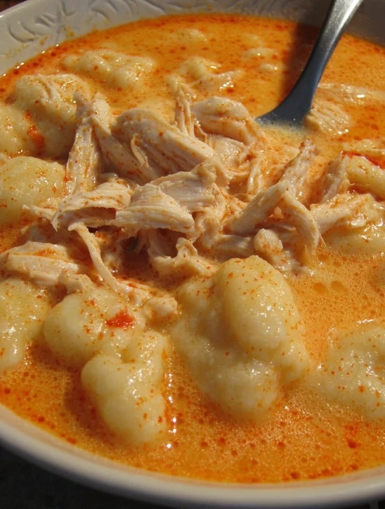 Hungarian Chicken Paprikash (Chicken and Dumplings)