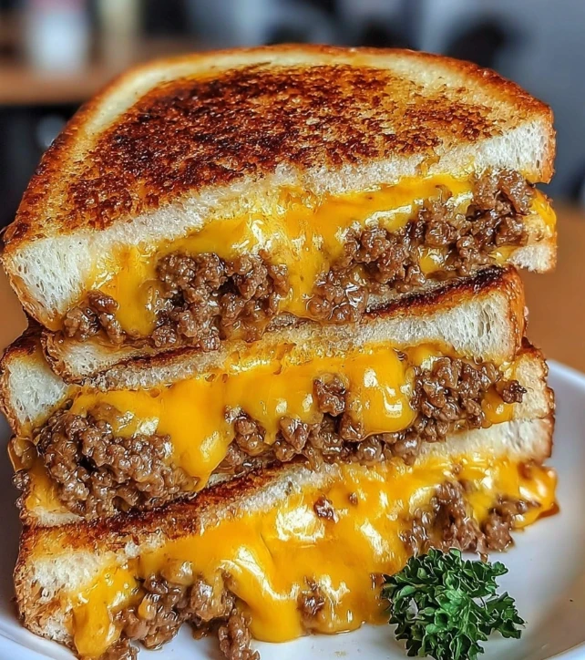 Beef Grilled Cheese Sandwich