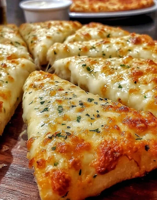 Cheesy Garlic Pizza Bread