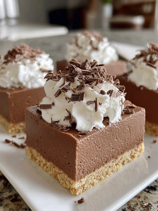 French Silk Pie Bars