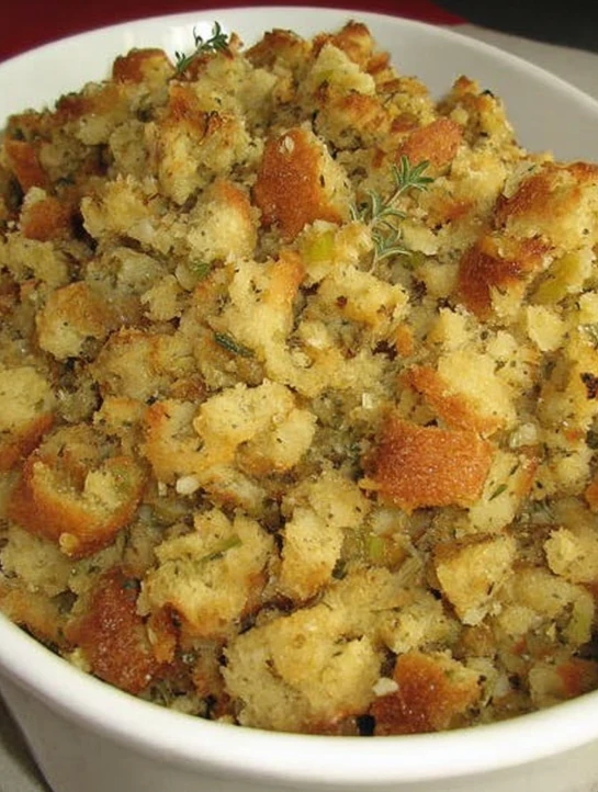 my mom's perfect thanksgiving stuffing