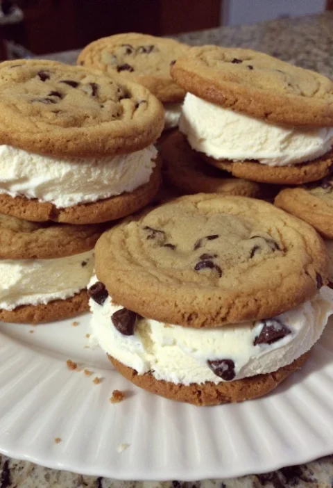 Best Ice Cream Sandwich Cookies Recipe Gourmet Ice Cream Sandwich Cookies Organic Ice Cream Sandwich Cookies Vegan Ice Cre...