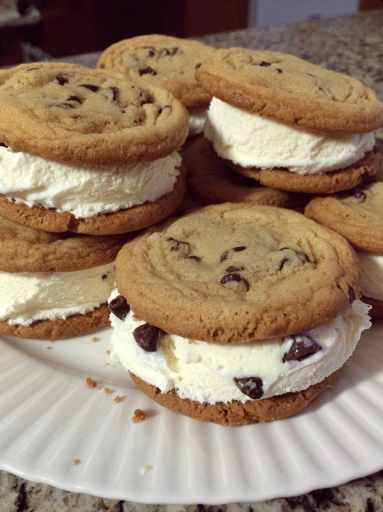 Best Ice Cream Sandwich Cookies Recipe Gourmet Ice Cream Sandwich Cookies Organic Ice Cream Sandwich Cookies Vegan Ice Cre...