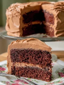 Classic Beatty’s Chocolate Cake that stays moist for days