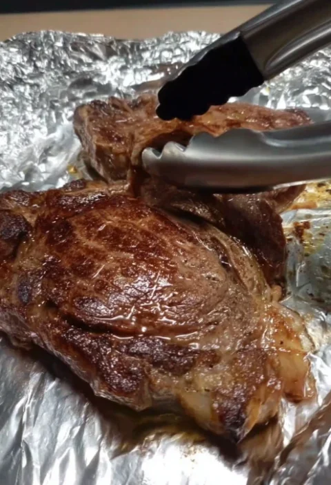 Best Oil For Searing Ribeye Steak How To Sear Ribeye With Olive Oil Juicy Olive Oil Infused Ribeye Steak Recipe Succulent ...