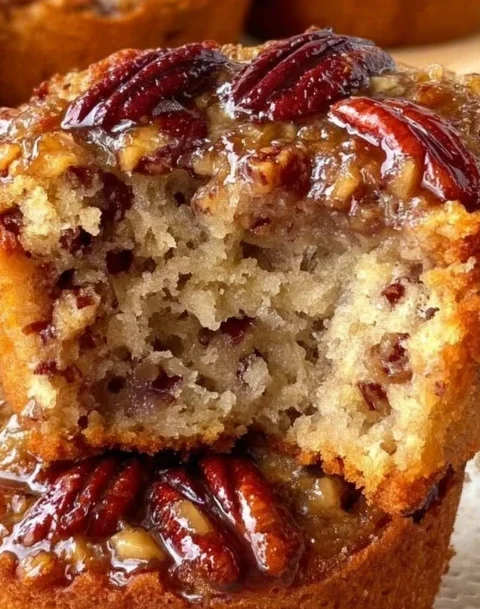 Best Pecan Pie Muffins Recipe Easy Pecan Pie Muffins Homemade Pecan Pie Muffins Gluten-free Pecan Pie Muffins Vegan Pecan ...