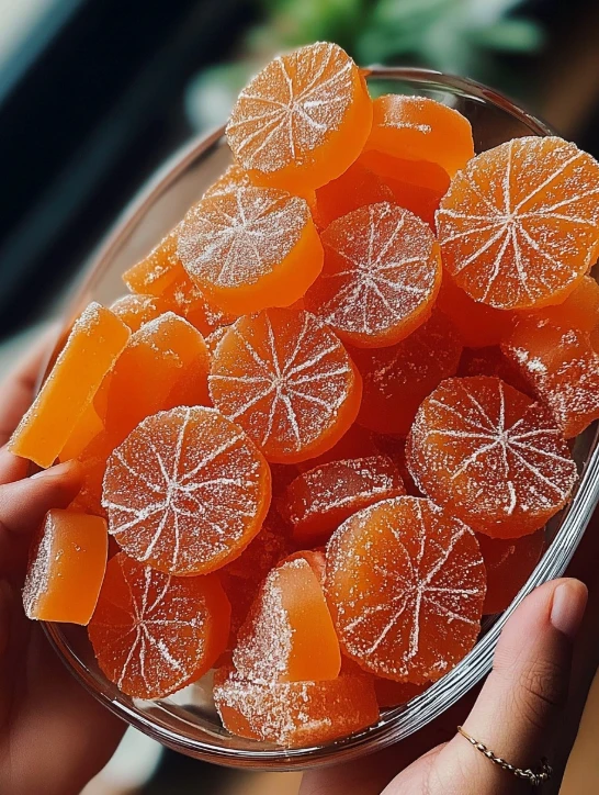 Classic Homemade Orange Candy