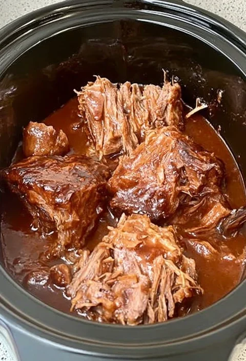 Best Slow Cooker Pulled Pork BBQ Recipe Easy BBQ Sauce Pulled Pork Slow Cooker Slow Cooker Pulled Pork With Homemade BBQ S...