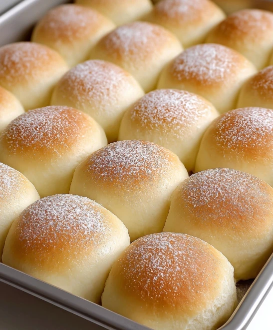Soft Condensed Milk Rolls