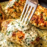 Parmesan-Crusted Creamy Baked Chicken: Tender Juicy Bliss
