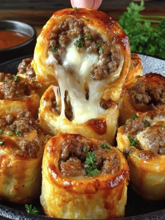Cheesy Garlic Butter Burger Bombs: A Flavor Explosion in Every Bite!