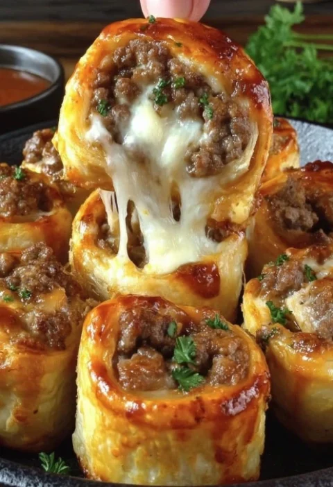 Cheesy Garlic Butter Burger Bombs Recipe Easy Garlic Butter Burger Bombs Homemade Cheesy Garlic Burger Recipe Best Cheese ...