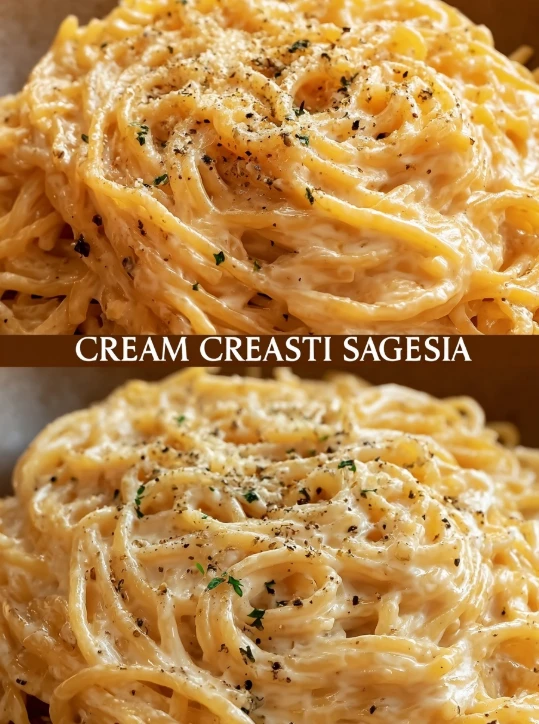Cream Cheese Spaghetti
