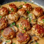 Swedish Meatball Noodle Bake