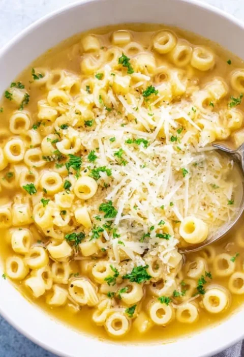 Creamy Parmesan Pasta Soup Recipe Easy Parmesan Pasta Soup One Pot Quick Creamy Pasta Recipes Under 20 Minutes Best One-po...