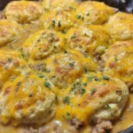 Easy Holiday Baked Cranberry Cream Cheese Dip with gooey cheese & tart berries