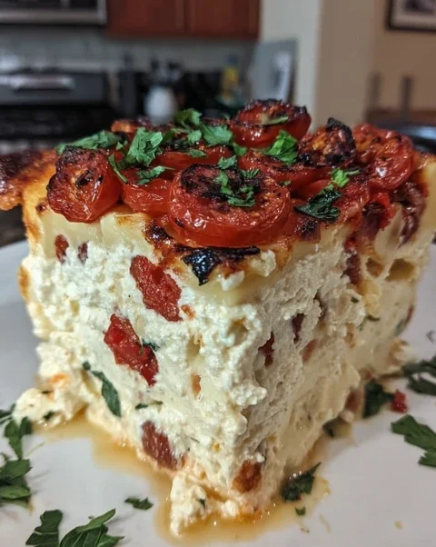 Easy Cheesy Tomato Cottage Bake Recipe Best Cheese For Tomato Cottage Bake Healthy Cheesy Tomato Cottage Bake Low Carb Che...