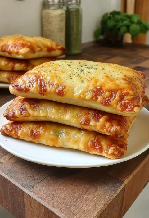 Easy Homemade Cheesy Pizza Pockets Recipe How To Make Cheesy Pizza Pockets At Home Best Cheese For Homemade Pizza Pockets ...