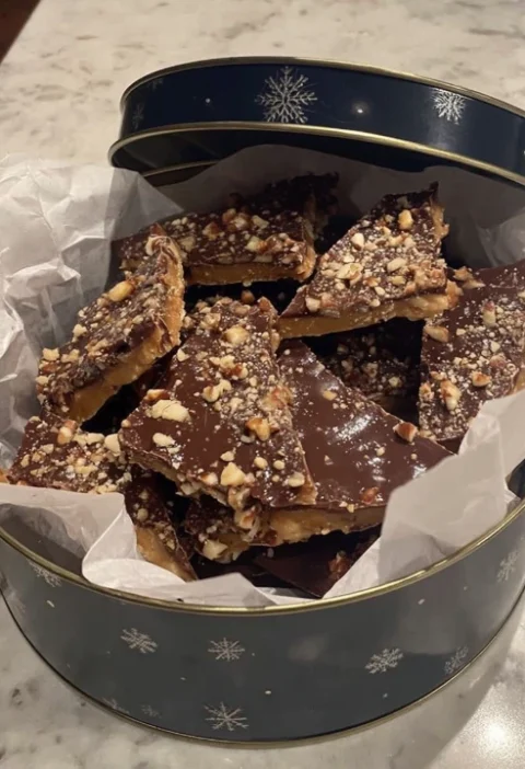 Easy Homemade English Toffee Recipe Best English Toffee Recipe For Christmas Gluten-free English Toffee Recipe How To Make...