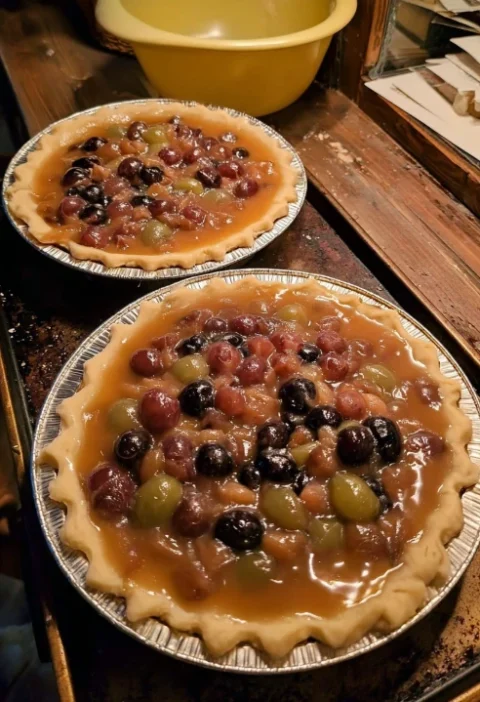 Easy Homemade Grape Pie Recipe Organic Concord Grape Pie Recipe Best Grape Pie Recipe For Thanksgiving Gluten-free Grape P...