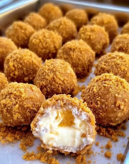 No-Bake Pumpkin Cheesecake Balls