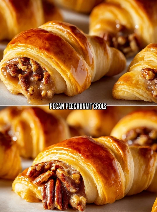 Pecan Pie Crescent Rolls