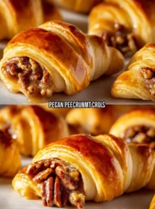Pecan Pie Crescent Rolls