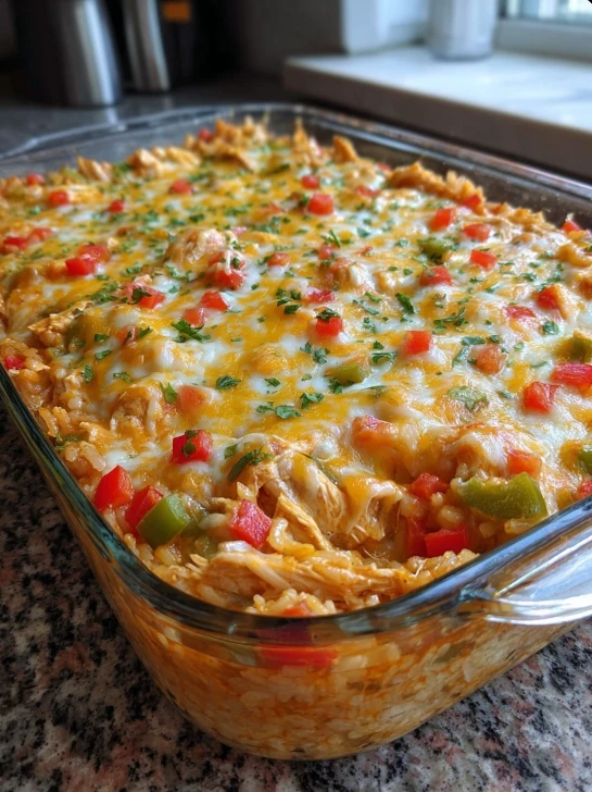 Fajita Chicken Casserole