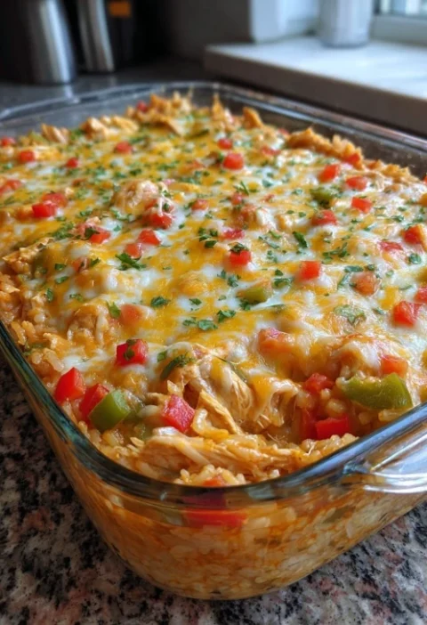 Fajita Chicken Casserole